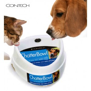 Contech Large ChatterBowl - Talking Pet Bowl-300x300