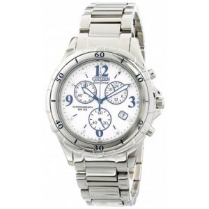 citizen-women-s-fb1350-58a-eco-drive-silver-tone-band-chronograph-watch