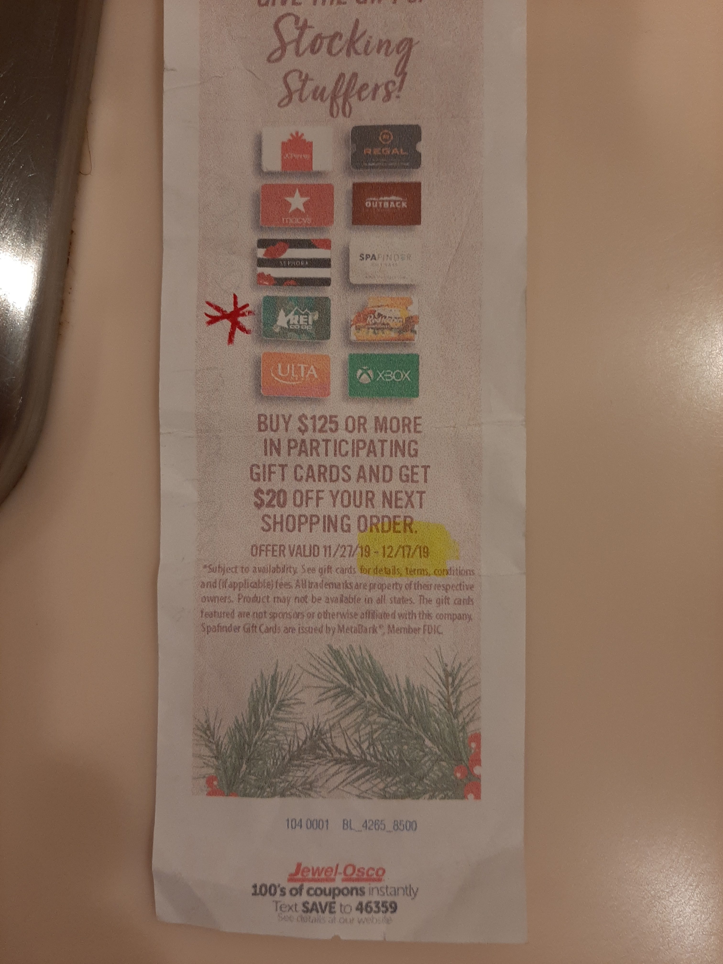 Jewel 20 gift card bonus ends soon deranged.mederanged.me