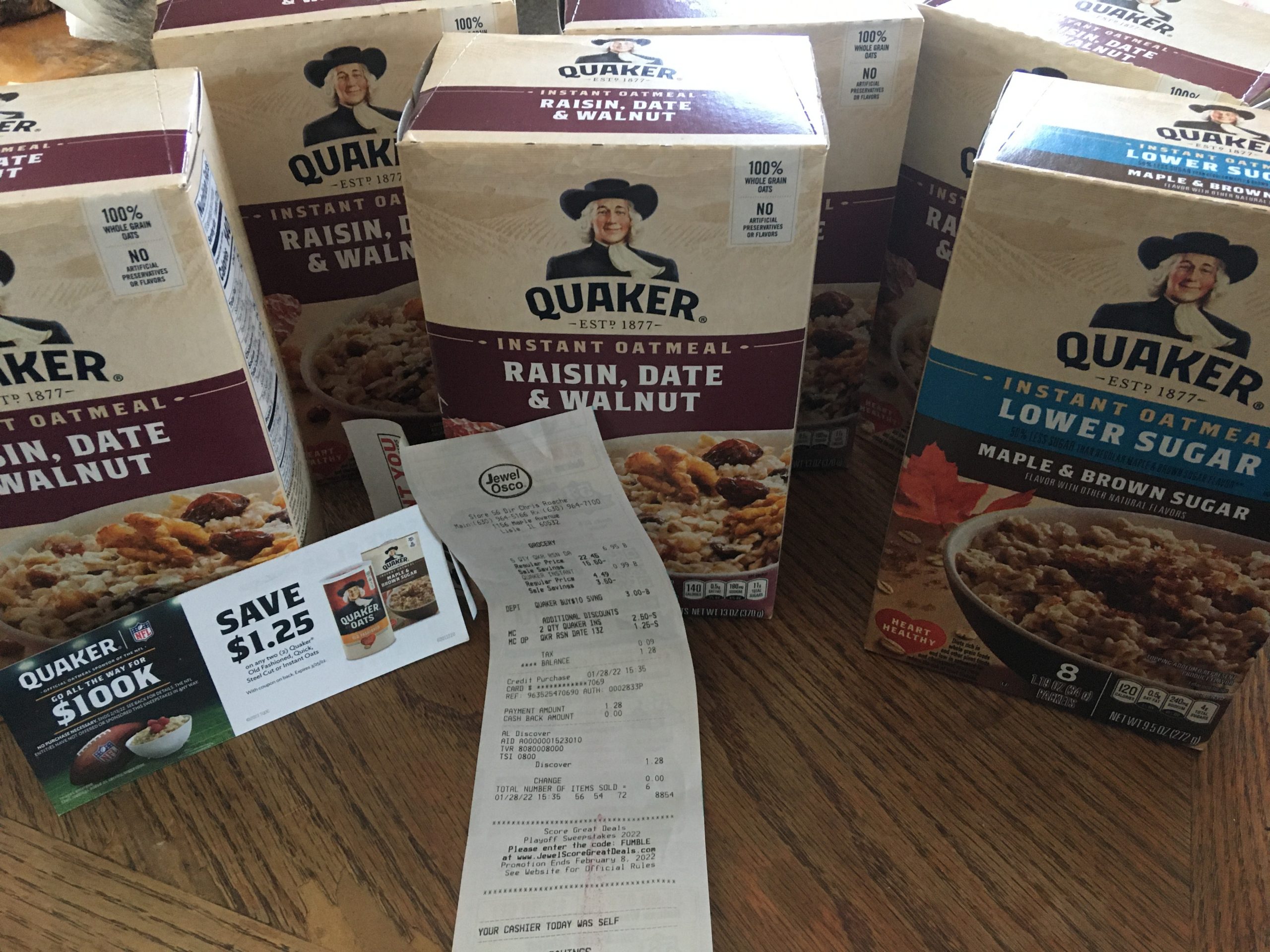 20 cent Quaker Instant Oatmeal - deranged.mederanged.me